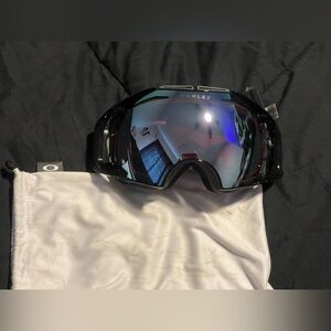 Oakley air brake jet black w prism sapphire iridium